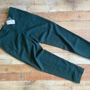 Tory Burch Wool Blend Straight Leg Pants